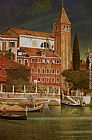 Tower Paintings - The Tower of San Vitale by Joseph Edward Southall